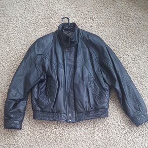 Leather jacket